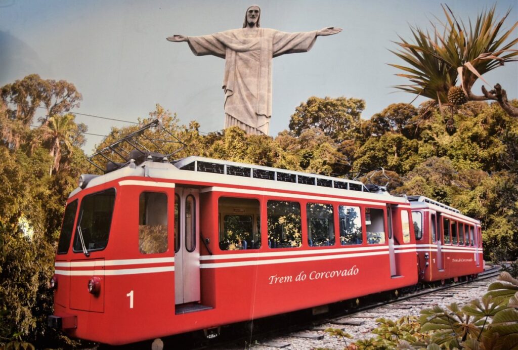 foto do trem do corcovado