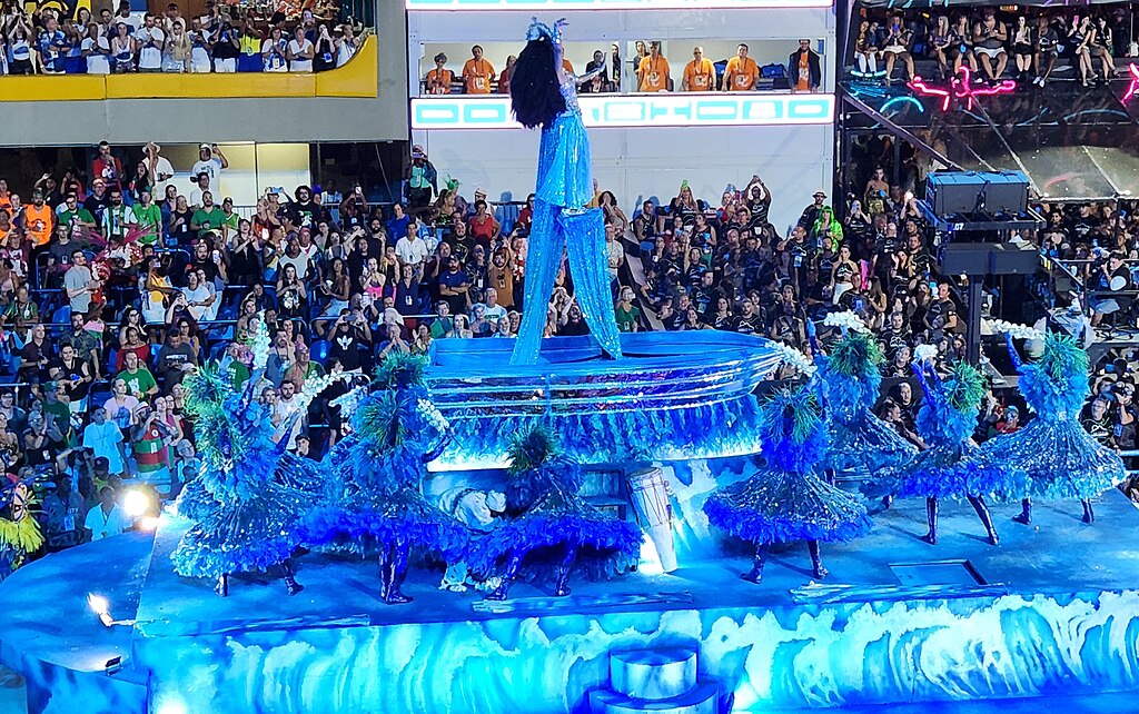 Desfile da Unidos da Tijuca no Carnaval de 2023, Rio de Janeiro, Brasil