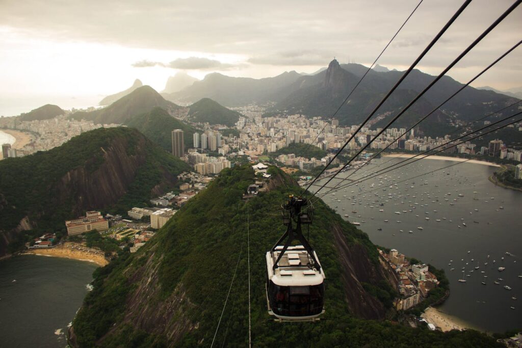 Bondinho, Rio de janeiro, Pão de açúcar. 