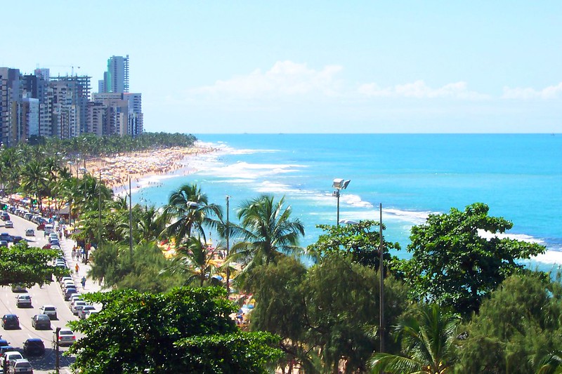 Praia de Boa Viagem Recife, PE.