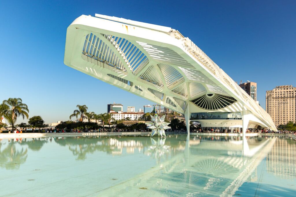 Museu do Amanhã no Porto Maravilha Rio de Janeiro.