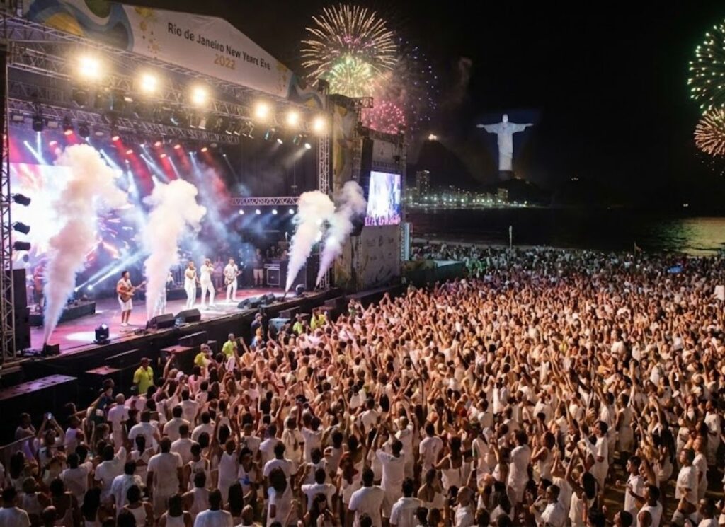 Réveillon 2026 em Copacabana 2 Show no RIo de Janeiro.