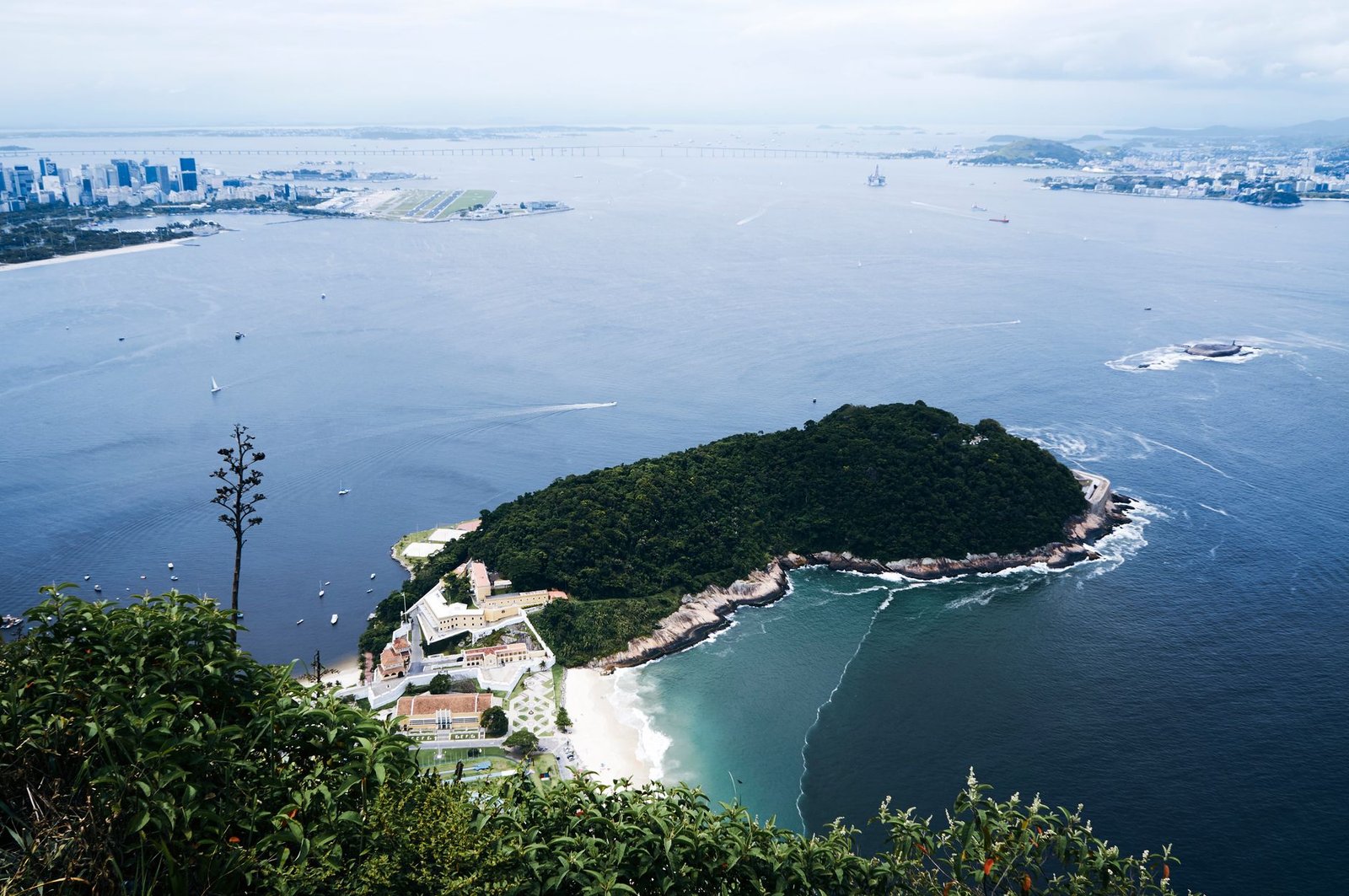 Mirante Dona Marta: vista grátis do Cristo Redentor e da cidade 2 Paisagem do Rio de Janeiro a partir do Mirante Dona Marta